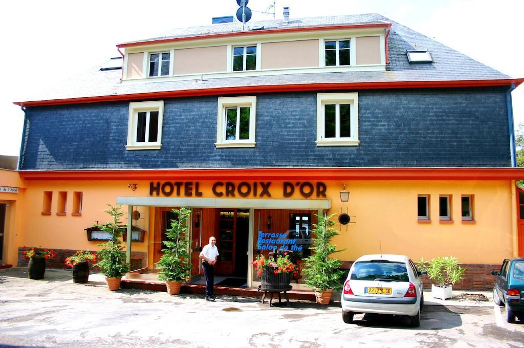 L'Hostellerie Le Turckheim Croix d'or Trois-Épis Exterior foto